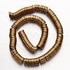 Electroplate Non-magnetic Synthetic Hematite Beads Strands G-F300-17A-03-2