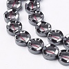 Non-magnetic Synthetic Hematite Beads Strands G-Q895-9-3
