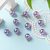 10Pcs UV Plating Acrylic Pendants FIND-YW0002-05A-5