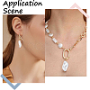 SUNNYCLUE 1 Strand ABS Plastic Imitation Pearl Beads Strands KY-SC0002-07-5