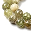Natural Green Garnet Beads Strands G-G344-A04-8mm-4