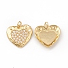 Eco-Friendly Brass Pendants KK-I698-07G-3