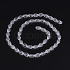 Glass Beads Strands GLAA-R024-15x10mm-12-2