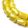 AB Color Plated Glass Beads Strands EGLA-P051-06B-B03-3