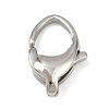 316 Stainless Steel Lobster Claw Clasps STAS-C154-02B-P-1