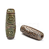 Tibetan Style dZi Beads TDZI-E004-27-2