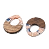 Resin and Walnut Pendants FIND-R051-10A-2