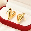 304 Stainless Steel Cuff Earrings EJEW-U043-02G-3