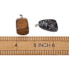 Natural & Synthetic Mixed Gemstone Pendants G-TA0001-11-7