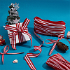 50M 2 Styles Polyester Stripe Ribbon OCOR-PH0004-92-5