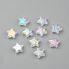 Eco-Friendly Transparent Acrylic Beads PL556-1-1