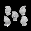 Natural Quartz Crystal Carved Healing Penguin Figurines G-B062-08F-2
