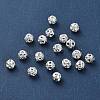 Rack Plating Brass Beads KK-R211-02S-2
