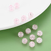 Transparent Crackle Acrylic Beads MACR-S373-66-N02-7