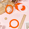 14Pcs 2 Colors Silicone Jar Gaskets AJEW-CN0007-09-3