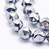 Terahertz Stone Beads Strands G-O166-34-8x8mm-3