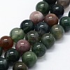 Natural Indian Agate Beads Strands G-I199-05-4mm-1