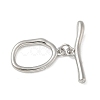 Brass Toggle Clasps KK-CBAFC6C-07F-P-1