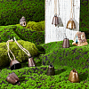 DIY Bell Pendant Decoration Making Kit DIY-GA0005-18-4