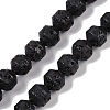 Natural Lava Rock Beads Strands G-A234-D02-01-1