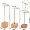 Iron Earring Display Stands EDIS-WH0007-05-2