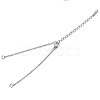 Tarnish Resistant 201 Stainless Steel Bracelet Making STAS-T040-PJ207-1-1