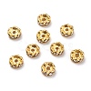 Iron Crystal Rhinestone Spacer Beads RB-A007-6MM-G-2