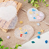 6Pcs 6 Styles DIY Flower & Animal & Heart Shape Nail Art Ornament Silicone Molds DIY-TA0004-22-14