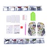 5D DIY Crane Pattern Animal Diamond Painting Pencil Cup Holder Ornaments Kits DIY-C020-08-2