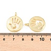 Brass Pendants KK-C162-043G-3