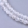 Natural Rainbow Moonstone Beaded Necklaces NJEW-K114-B-A11-2