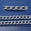 Oxidation Aluminum Textured Curb Chains CHA-H001-13S-3