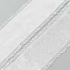 Hot Stamping Polyester Frayed Ribbons SRIB-WH0011-241A-1