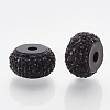Resin Rhinestone Beads X-RESI-T020-01B-01-2