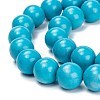 Natural Howlite Beads Strands G-C180-15C-2
