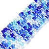 Glass Beads Strands EGLA-A034-M6mm-25-1