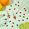 24Pcs Transparent Resin Pendants RESI-ME0001-20A-4