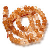 Natural Banded Agate/Striped Agate Beads Strands G-E605-A02-02H-3