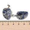 Natural & Synthetic Mixed Gemstone Pendants G-B127-01P-5