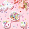 310Pcs 5 Styles Transparent Acrylic Beads MACR-CJ0001-65-5