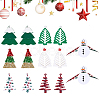 14Pcs 7 Styles PU Leather Big Pendants FIND-CL0001-24-1