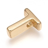 Brass Charms X-ZIRC-I037-01T-G-2
