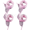 2 Pairs 2 Style Gradient Color Nylon Chiffon Shoe Laces FIND-GF0004-83A-1