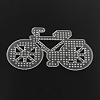 Bicycle ABC Plastic Pegboards used for 5x5mm DIY Fuse Beads X-DIY-Q009-47-2
