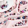 PandaHall Elite 1575Pcs 5 Colors Acrylic Imitation Pearl Beads OACR-PH0001-73-2