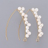 PVD Vacuum Plating 304 Stainless Steel Earring Hooks X-EJEW-JE03759-1