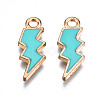 Alloy Enamel Pendants ENAM-N054-025L-3