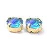 Moonlight Effect Flat Round Sew on Rhinestone RGLA-G018-01A-01-4