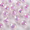 Transparent Acrylic Beads TACR-S152-14B-A03-1