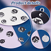 35pcs 7 styles Alloy Enamel Pendants ENAM-PH0002-81-4